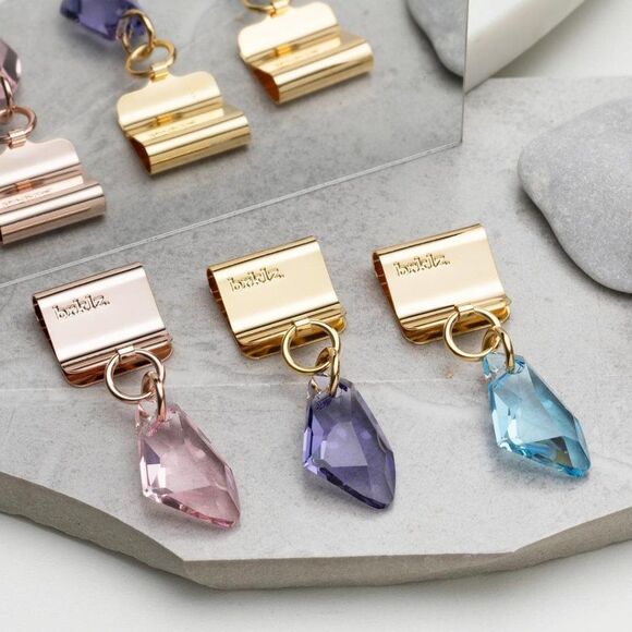 Brklz Set of 3 Pendent Z/L/Swarovski Crystal - Picture 9 of 12